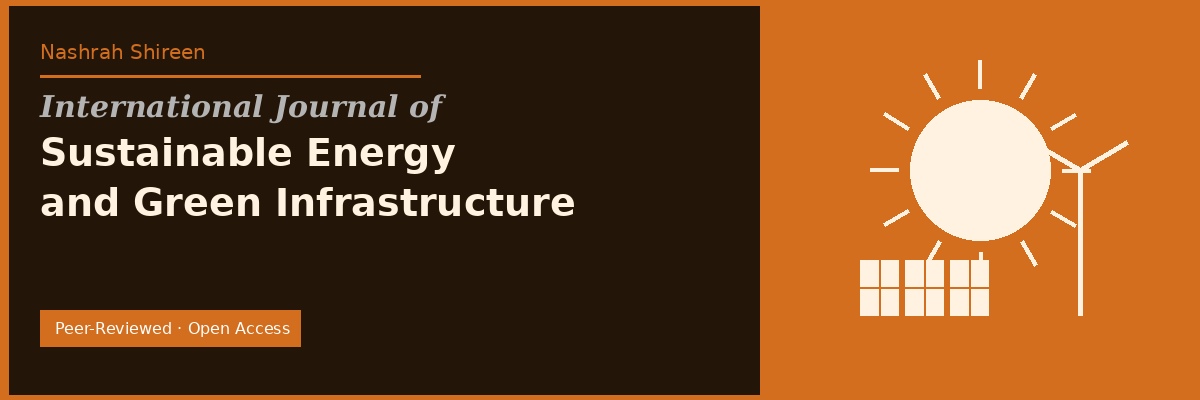 Nashrah Shireen: International Journal of Sustainable Energy and Green Infrastructure